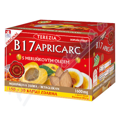 TEREZIA B17 APRICARC s meruň.olejem cps.150+30