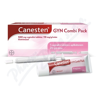 Canesten Gyn Combi Pack vag.tbl.+crm.1+20g