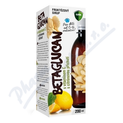 Betaglucan s vitamínem C citronová příchuť 200ml