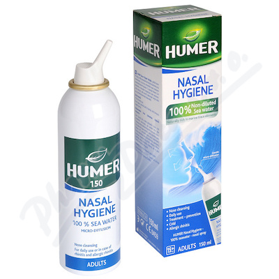 HUMER Hygiena nosu 100% mořská voda pro dosp.150ml