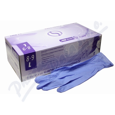 Rukavice vyš. Sempercare Nitril Skin2 L/200ks b.p.