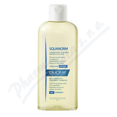 DUCRAY Squanorm Šampon-mastné lupy 200ml