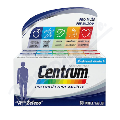 Multivitamin Centrum pro muže 60tbl