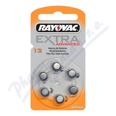 Rayovac Extra Adv.13 baterie do naslouchadel 6ks