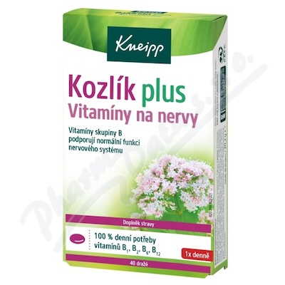 KNEIPP Kozlík Plus 40 dražé