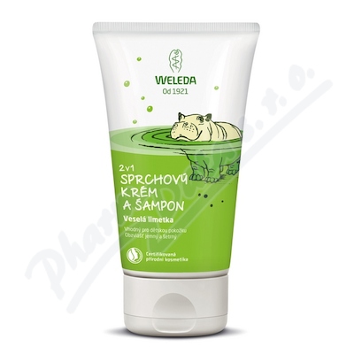 WELEDA 2v1 sprch.krém a šamp.Veselá limetka 150ml