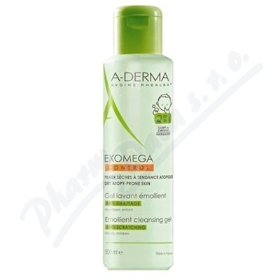 A-DERMA Exomega CONTROL Zvláč.mycí gel 2v1 500ml