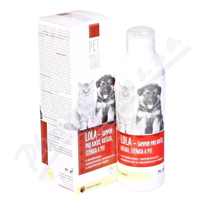 PET HEALTH CARE LOLA šamp. kočky antiparaz. 200ml