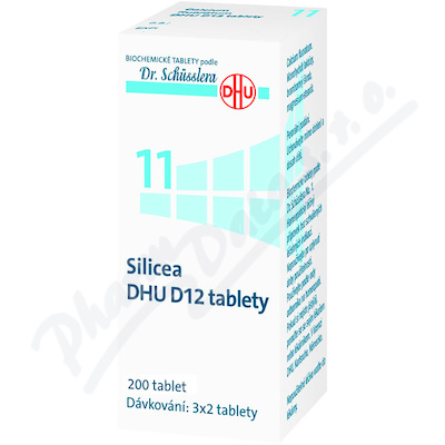Silicea DHU D6(D12) tbl.nob.200
