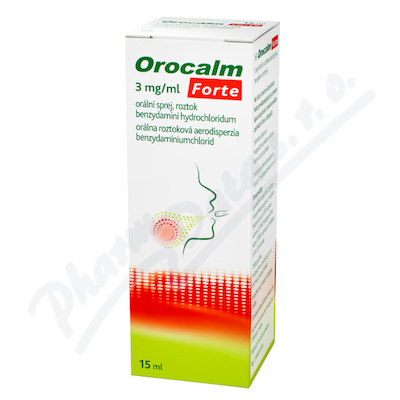 Orocalm Forte 3mg/ml orm.spr.sol.1x15ml