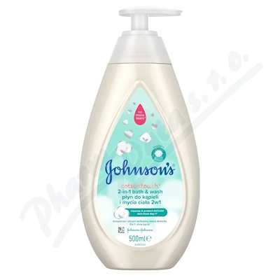 Johnsons Cottontouch koupel a mycí gel 2v1 500ml