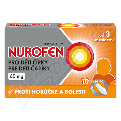 Nurofen pro děti 60mg rct.sup.10