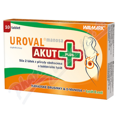 Walmark Uroval MANOSA AKUT Plus tbl.10