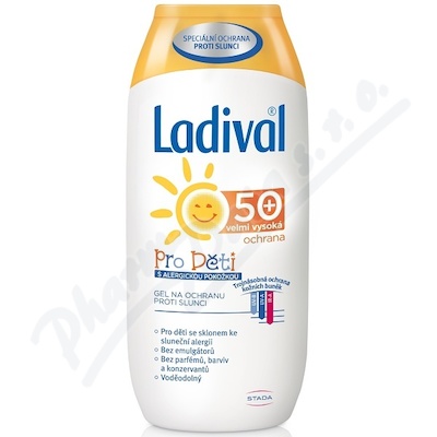 Ladival dětská alergická pokožka gel OF50+ 200ml