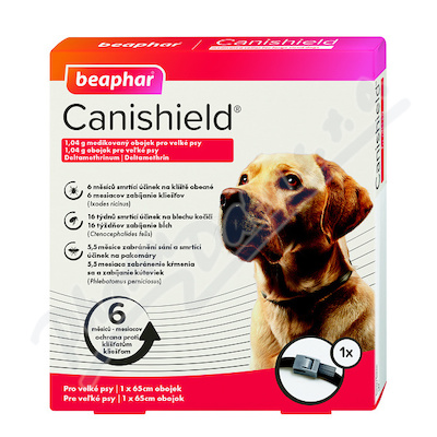 Canishield 1.04g obojek pro velké psy 65cm