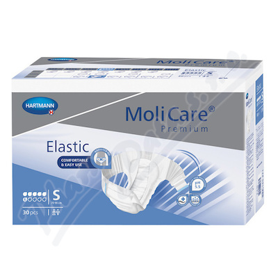 MoliCare Premium Elastic Inkont.kalhot.6kap S 30ks