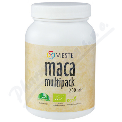 Vieste Maca multipack BIO tbl.200