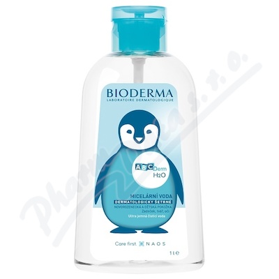 BIODERMA ABCDerm H2O micelární voda 1L