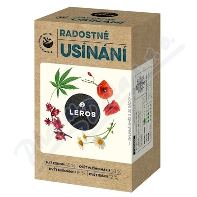 LEROS Radostné usínání konopí&vlčí mák n.s.20x1g