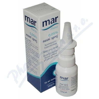 Mar Rhino 0.05% Nosní Sprej nas.spr.sol.15ml/7.5mg