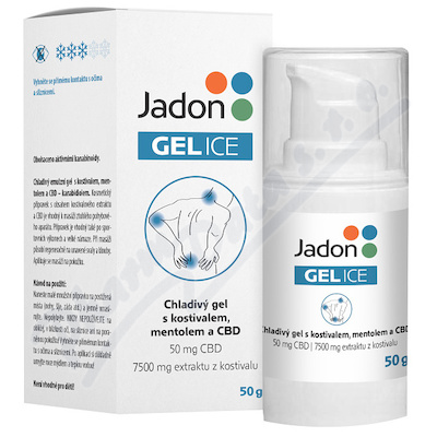 Jadon GEL ICE chladivý gel s kostivalem a CBD 50g