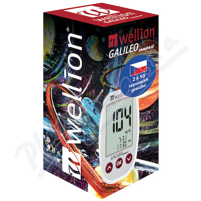 Wellion GALILEO COMPACT SUPER glukometr set+lanc.