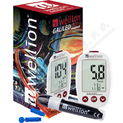 Wellion GALILEO COMPACT glukometr set/10pr/10lanc