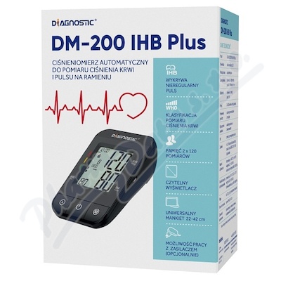 DIAGNOSTIC automatický tlakoměr DM-200 IHB Plus