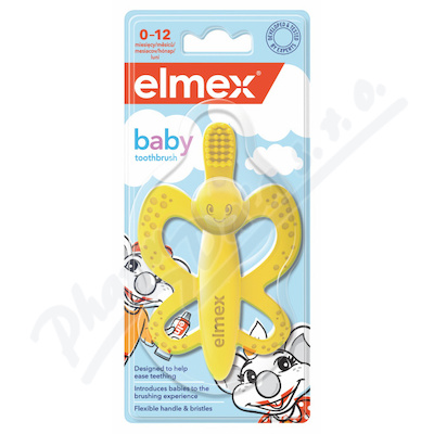 Elmex Baby zubní kartáček/kousátko 0-12m