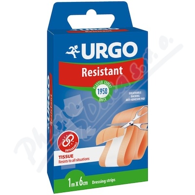 URGO RESISTANT Odolná náplast 1mx6cm NOVÁ