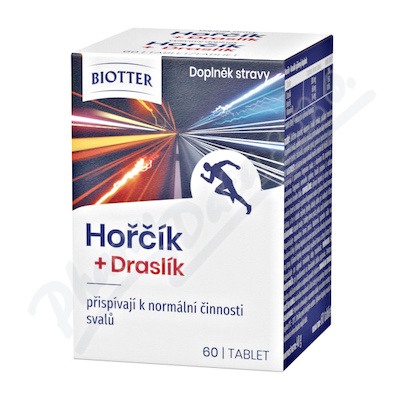 Biotter Hořčík + Draslík tbl.60