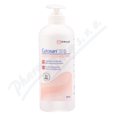 Cutosan mycí gel DrKonrad 500ml