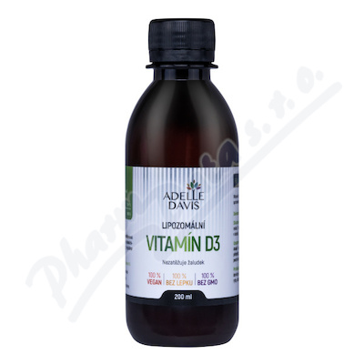 Adelle Davis Lipozomální vitamín D3 200ml