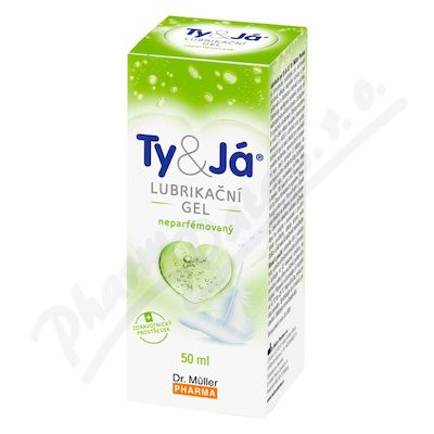 Lubrik.gel Ty&Já neparfemovaný NEW 50ml Dr.Müller