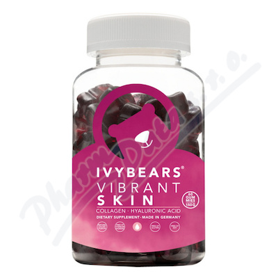 Ivy Bears Vibrant Skin vitam.pro zářivou pleť 60ks