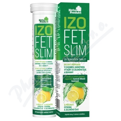 Naturprodukt Izofet Slim šumivé tablety 20ks