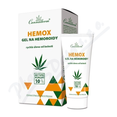 Cannaderm Hemox gel na hemoroidy 40 g