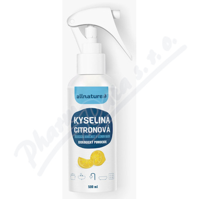 Allnature Kyselina citronová sprej 500ml