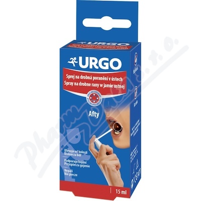 URGO Sprej na drobná poranění v ústech 15ml