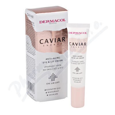 Dermacol Caviar Energy krém okolí očí a rtů 15ml