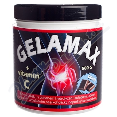 GELAMAX + vitamín C příchuť čoko 500g