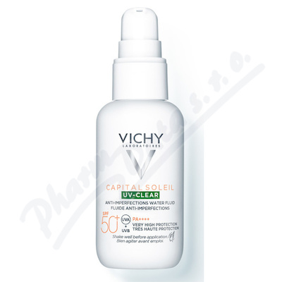 VICHY CAPITAL SOLEIL UV-CLEAR den.péče SPF50+ 40ml