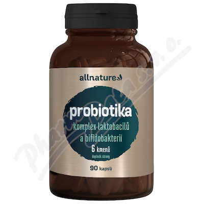 Allnature Probiot.Kompl.laktob.a bifidobak.cps.90