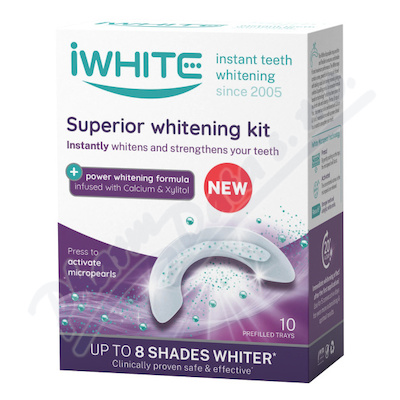 iWhite Superior sada na bělení zubů 10x0.8g