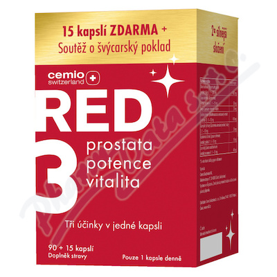 Cemio RED3 cps.90+15 dárek 2023 ČR