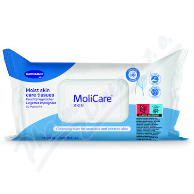 MoliCare Skin vlhké ošetřující ubrousky 50ks