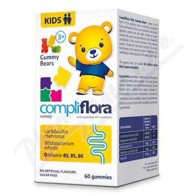 Compliflora KIDS želatinoví medvídci od 3let 60ks