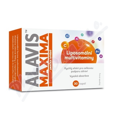 ALAVIS MAXIMA Liposomální multivitaminy cps.30
