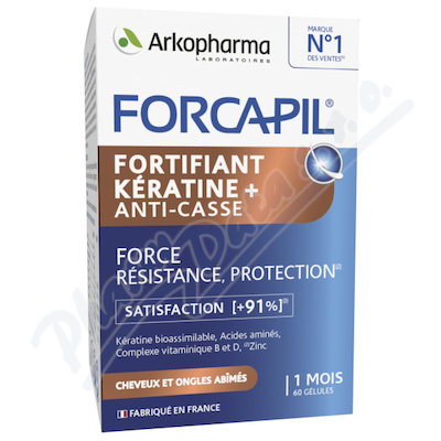 Arkopharma FORCAPIL Fortif.Kerat.vlasy neh.cps.60