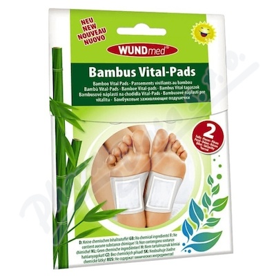 WUNDmed detoxikační náplasti Bambus Vital 2ks